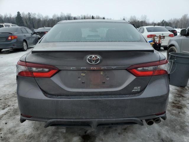 4T1G11BK4PU103825 - 2023 TOYOTA CAMRY SE NIGHT SHADE GRAY photo 6