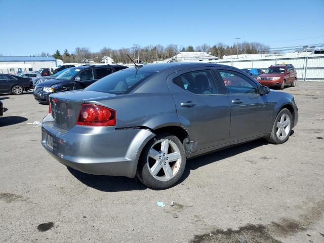 1B3BD1FB8BN617228 - 2011 DODGE AVENGER MAINSTREET GRAY photo 3