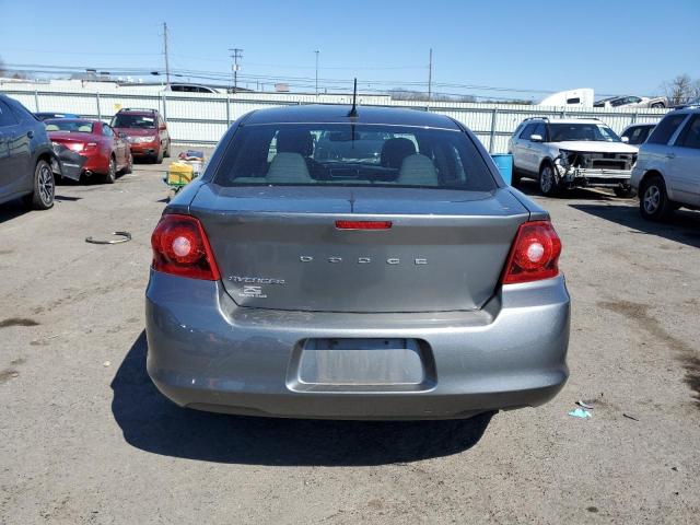 1B3BD1FB8BN617228 - 2011 DODGE AVENGER MAINSTREET GRAY photo 6