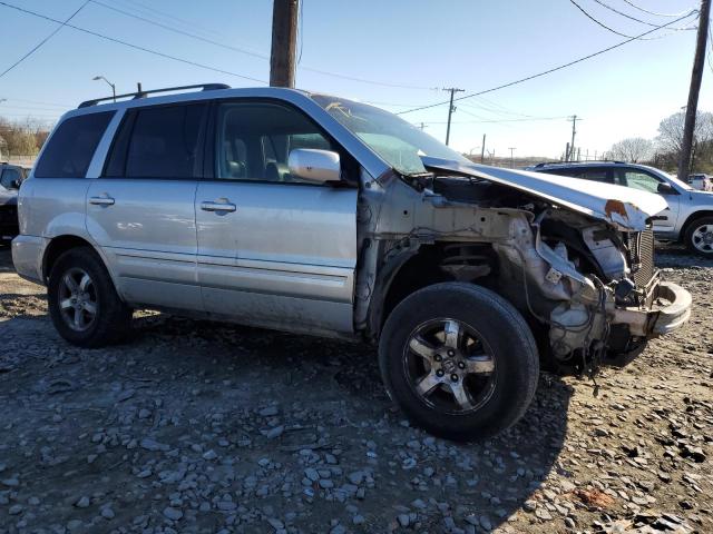 2HKYF18506H524834 - 2006 HONDA PILOT EX SILVER photo 4