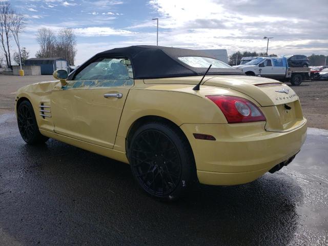 1C3AN65L65X051453 - 2005 CHRYSLER CROSSFIRE LIMITED YELLOW photo 2