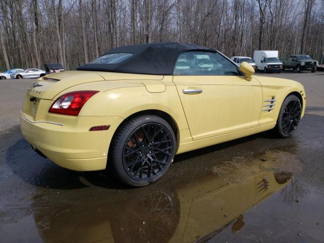 1C3AN65L65X051453 - 2005 CHRYSLER CROSSFIRE LIMITED YELLOW photo 3