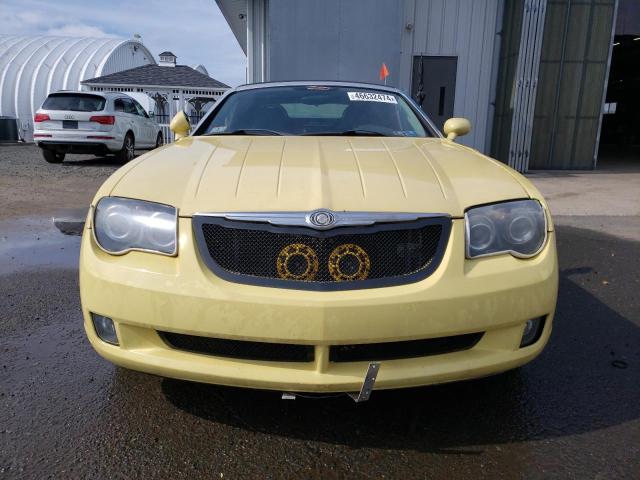 1C3AN65L65X051453 - 2005 CHRYSLER CROSSFIRE LIMITED YELLOW photo 5