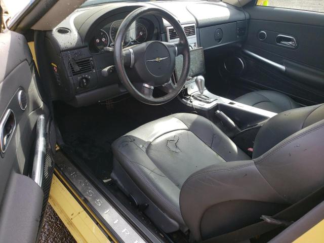 1C3AN65L65X051453 - 2005 CHRYSLER CROSSFIRE LIMITED YELLOW photo 8