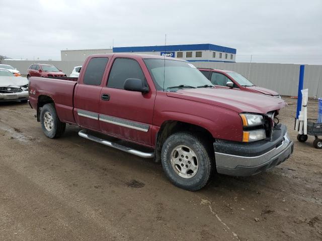 2GCEK19T741175584 - 2004 CHEVROLET SILVERADO K1500 MAROON photo 4