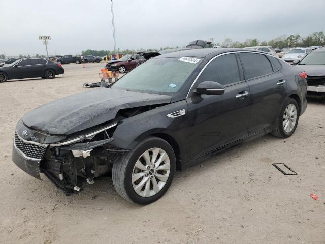 5XXGU4L37JG233129 - 2018 KIA OPTIMA EX BLACK photo 1