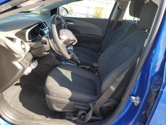 1G1JD5SHXJ4105950 - 2018 CHEVROLET SONIC LT BLUE photo 7