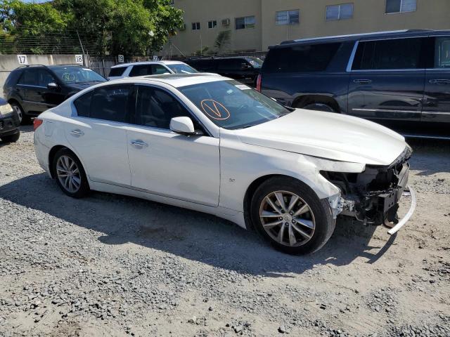 JN1BV7AP5FM336701 - 2015 INFINITI Q50 BASE WHITE photo 4