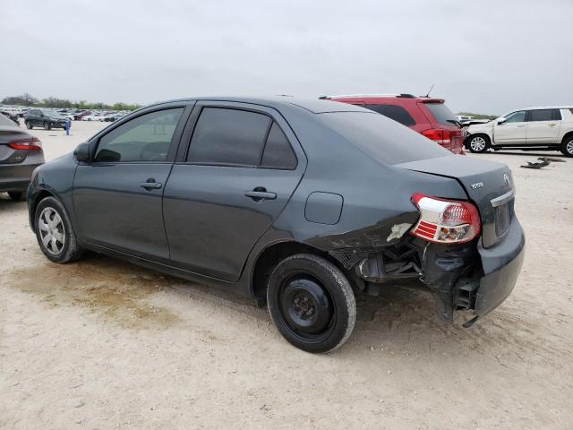 JTDBT923681218378 - 2008 TOYOTA YARIS GRAY photo 2