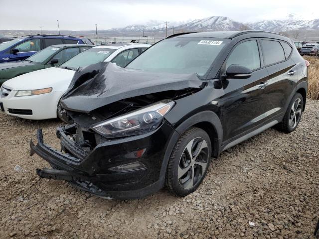 KM8J3CA25JU693053 - 2018 HYUNDAI TUCSON VALUE BLACK photo 1