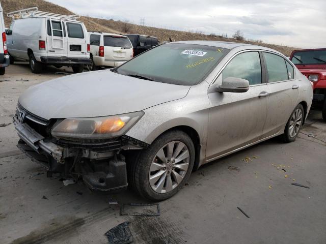 1HGCR2F86DA197995 - 2013 HONDA ACCORD EXL SILVER photo 1