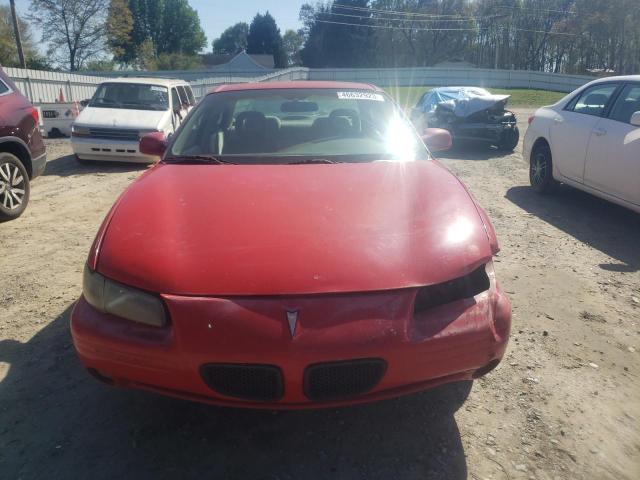 1G2WJ52M1XF322341 - 1999 PONTIAC GRAND PRIX SE RED photo 5