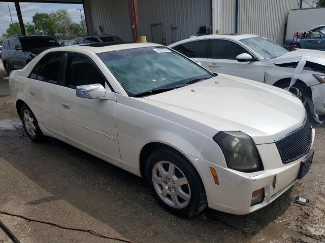 1G6DP567750171580 - 2005 CADILLAC CTS HI FEATURE V6 WHITE photo 4