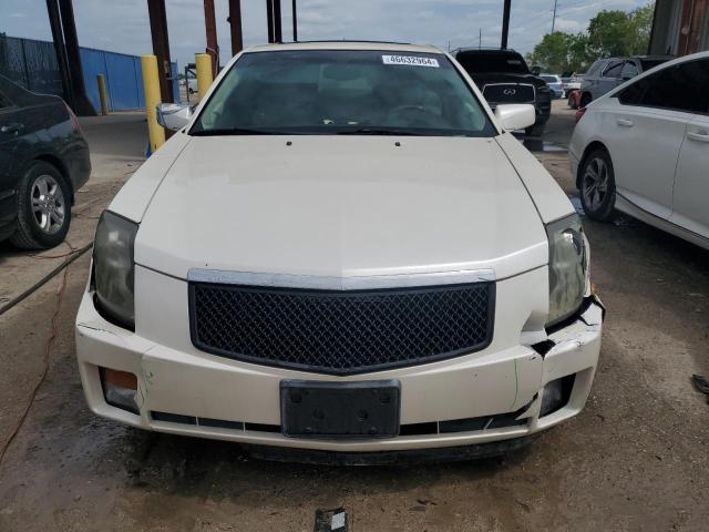 1G6DP567750171580 - 2005 CADILLAC CTS HI FEATURE V6 WHITE photo 5