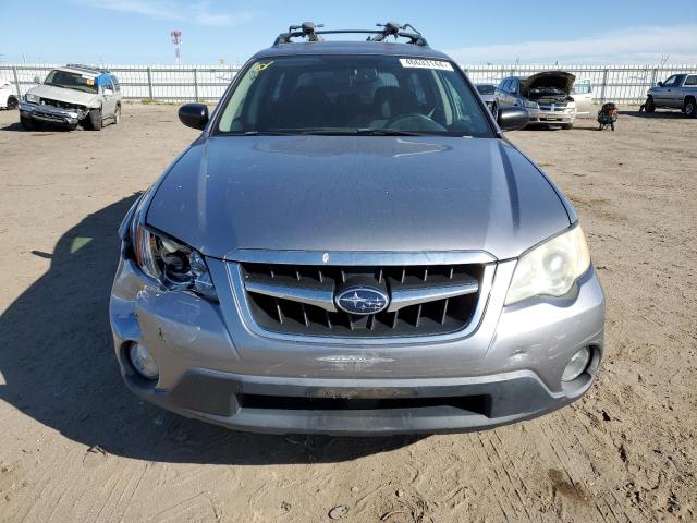 4S4BP61C587364364 - 2008 SUBARU OUTBACK 2.5I SILVER photo 5