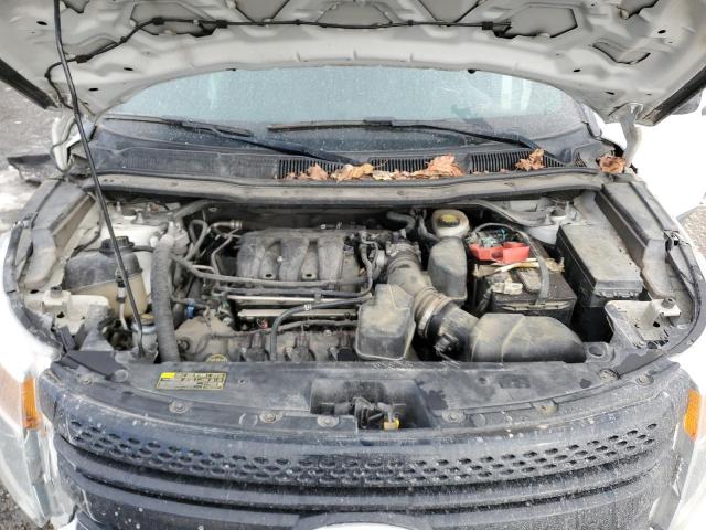 1FM5K8AR0FGC41743 - 2015 FORD EXPLORER POLICE INTERCEPTOR WHITE photo 12