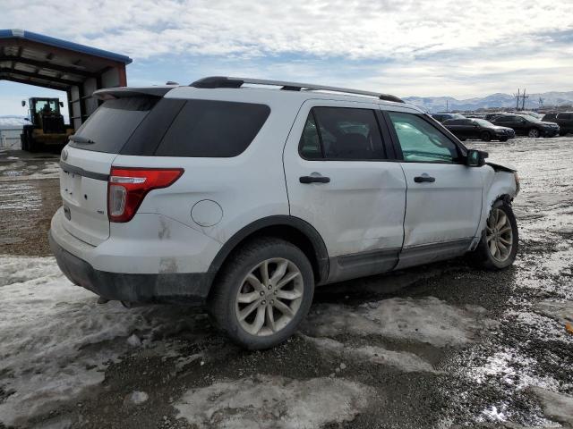 1FM5K8AR0FGC41743 - 2015 FORD EXPLORER POLICE INTERCEPTOR WHITE photo 3