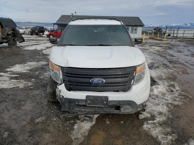 1FM5K8AR0FGC41743 - 2015 FORD EXPLORER POLICE INTERCEPTOR WHITE photo 5