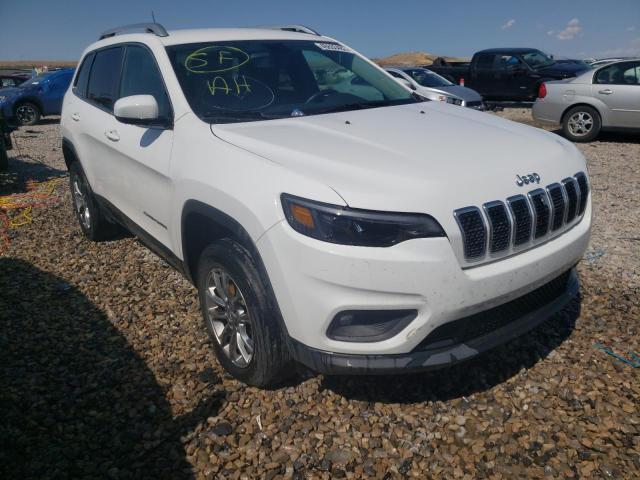 1C4PJMLN0KD168758 - 2019 JEEP CHEROKEE LATITUDE PLUS WHITE photo 1