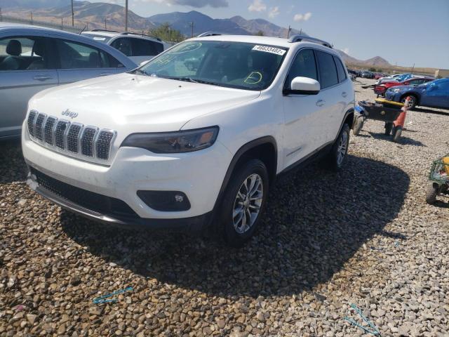 1C4PJMLN0KD168758 - 2019 JEEP CHEROKEE LATITUDE PLUS WHITE photo 2