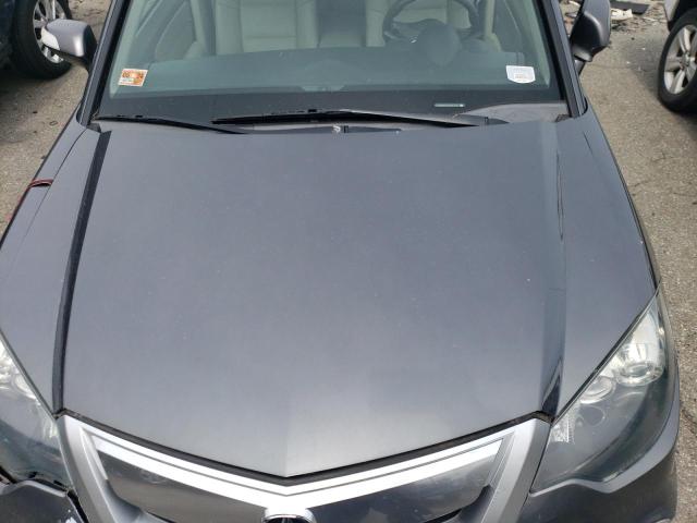 5J8TB2H56AA001492 - 2010 ACURA RDX TECHNOLOGY GRAY photo 12