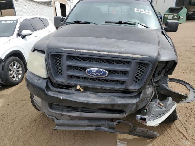 1FTPW14554KB48132 - 2004 FORD F150 SUPERCREW BLACK photo 11