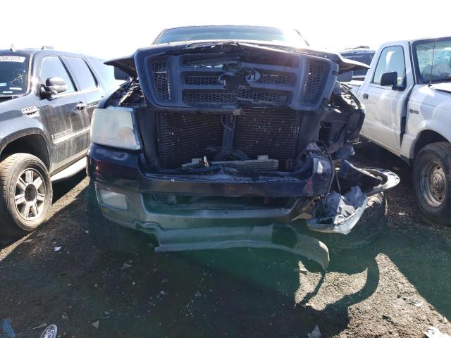 1FTPW14554KB48132 - 2004 FORD F150 SUPERCREW BLACK photo 5