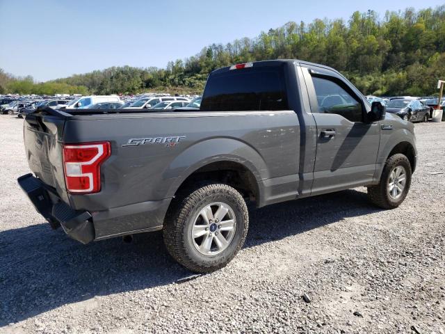 1FTMF1EB7JFB25009 - 2018 FORD F150 GRAY photo 3