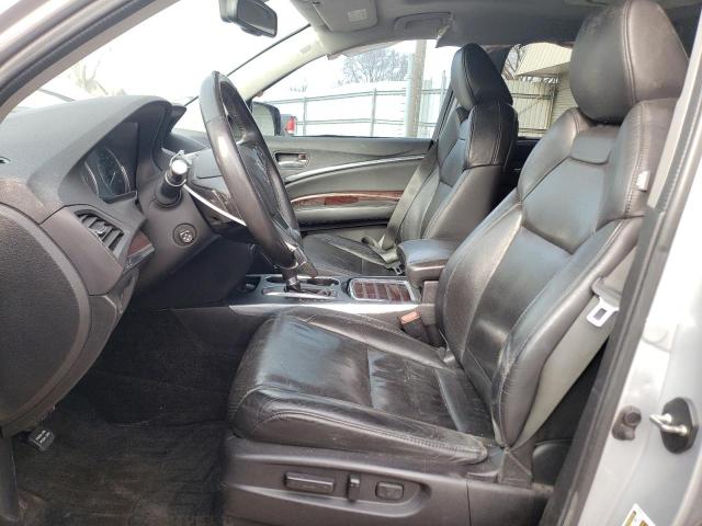 5FRYD4H87EB038969 - 2014 ACURA MDX ADVANCE SILVER photo 7