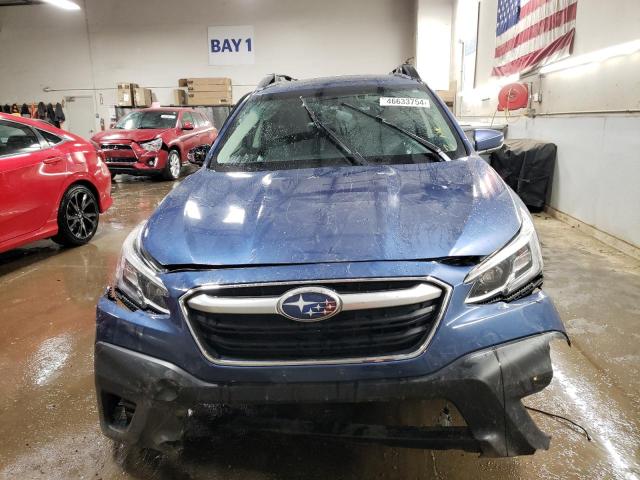 4S4BTANC6M3129188 - 2021 SUBARU OUTBACK LIMITED BLUE photo 5