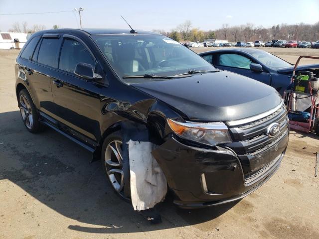 2FMDK4AK9DBC73487 - 2013 FORD EDGE SPORT BLACK photo 4