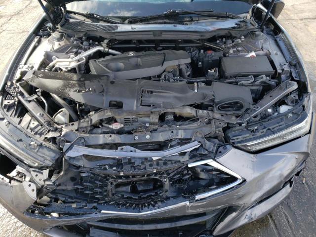 19UUB5F64MA009614 - 2021 ACURA TLX ADVANCE CHARCOAL photo 11