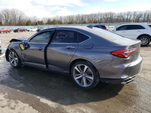 19UUB5F64MA009614 - 2021 ACURA TLX ADVANCE CHARCOAL photo 2