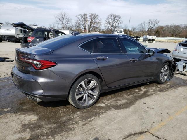 19UUB5F64MA009614 - 2021 ACURA TLX ADVANCE CHARCOAL photo 3