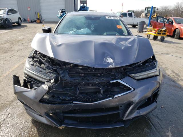19UUB5F64MA009614 - 2021 ACURA TLX ADVANCE CHARCOAL photo 5