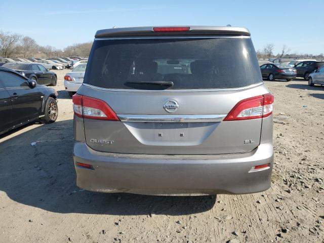 JN8AE2KP2C9032710 - 2012 NISSAN QUEST S SILVER photo 6