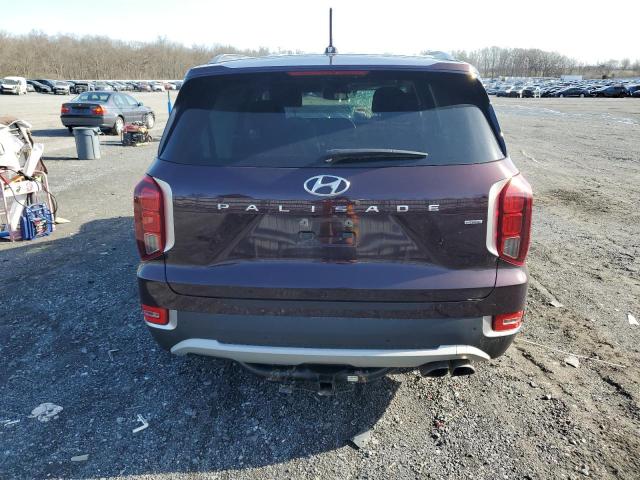 KM8R3DHE4NU417641 - 2022 HYUNDAI PALISADE SEL PURPLE photo 6