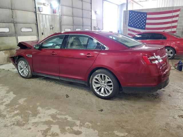 1FAHP2F86FG207621 - 2015 FORD TAURUS LIMITED MAROON photo 2