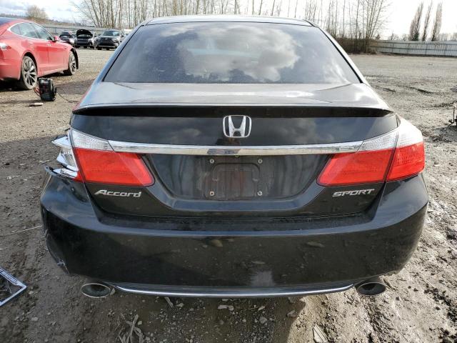 1HGCR2F58FA199160 - 2015 HONDA ACCORD SPORT BLACK photo 6