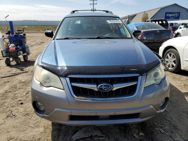 4S4BP61C497345502 - 2009 SUBARU OUTBACK 2.5I BLUE photo 5