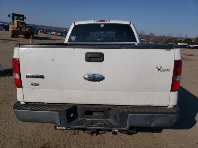 1FTRF12276NB72256 - 2006 FORD F150 WHITE photo 6