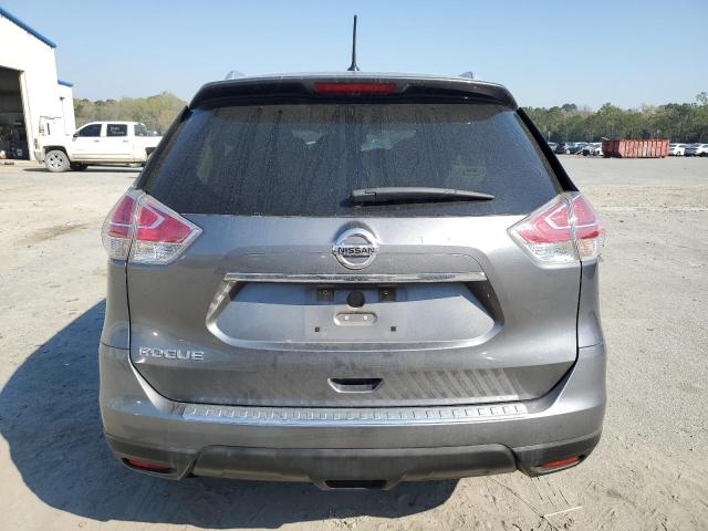 KNMAT2MT6GP680421 - 2016 NISSAN ROGUE S GRAY photo 6