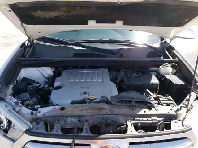 5TDZK3EH6CS055989 - 2012 TOYOTA HIGHLANDER BASE Blanc photo 12
