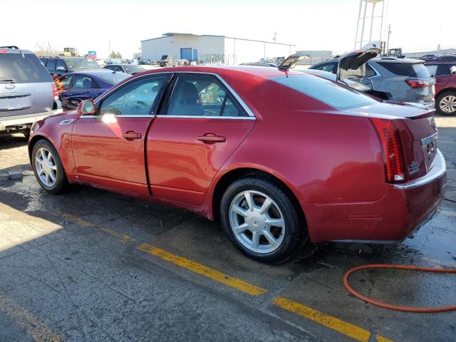 1G6DR57V480150519 - 2008 CADILLAC CTS HI FEATURE V6 RED photo 2