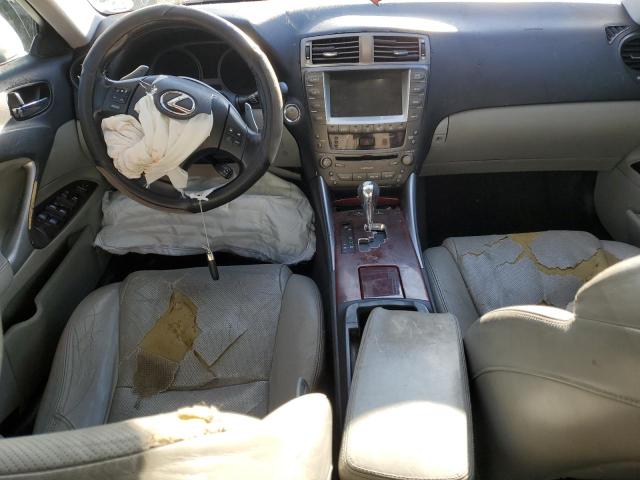 JTHBK262375027681 - 2007 LEXUS IS 250 SILVER photo 8