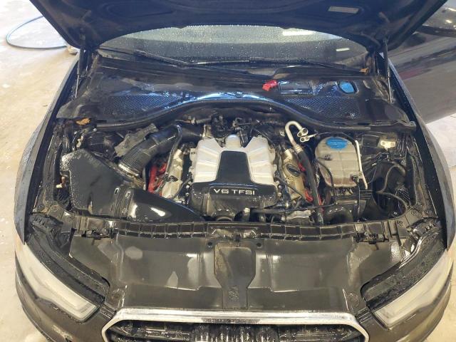 WAUHGAFC4FN016846 - 2015 AUDI A6 PRESTIGE შავი ფოტო 11