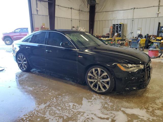 WAUHGAFC4FN016846 - 2015 AUDI A6 PRESTIGE შავი ფოტო 4