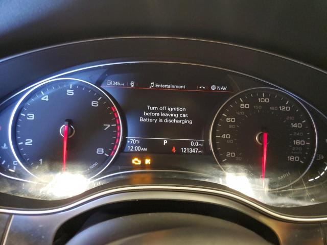 WAUHGAFC4FN016846 - 2015 AUDI A6 PRESTIGE შავი ფოტო 9