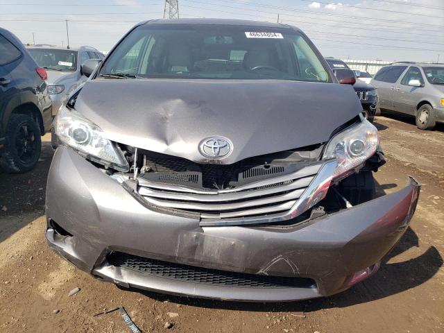 5TDYK3DC4GS737809 - 2016 TOYOTA SIENNA XLE GRAY photo 5