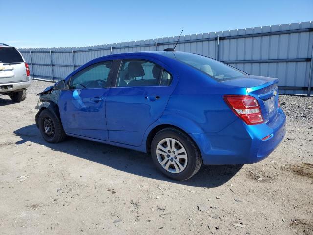 1G1JB5SG9H4178492 - 2017 CHEVROLET SONIC LS BLUE photo 2